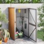 vidaXL Cobertizo de herramientas jardín acero galvanizado 88x89x161 cm vidaXL Cobertizo de herramientas jardín acero galvanizado 88x89x161 cm