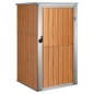vidaXL Cobertizo de herramientas jardín acero galvanizado 88x89x161 cm vidaXL Cobertizo de herramientas jardín acero galvanizado 88x89x161 cm