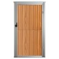 vidaXL Cobertizo de herramientas jardín acero galvanizado 88x89x161 cm vidaXL Cobertizo de herramientas jardín acero galvanizado 88x89x161 cm