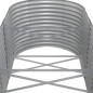 vidaXL Jardinera arriate acero recubrimiento polvo marrón 512x80x68 cm vidaXL Jardinera arriate acero recubrimiento polvo marrón 512x80x68 cm
