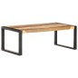 vidaXL Mesa de centro madera maciza acabado de sheesham 110x60x40 cm vidaXL Mesa de centro madera maciza acabado de sheesham 110x60x40 cm