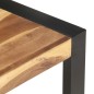 vidaXL Mesa de centro madera maciza acabado de sheesham 110x60x40 cm vidaXL Mesa de centro madera maciza acabado de sheesham 110x60x40 cm