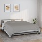 vidaXL Manta con peso tela gris 235x290 cm 15 kg vidaXL Manta con peso tela gris 235x290 cm 15 kg