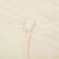 vidaXL Manta con peso tela color crema claro 200x225 cm 9 kg