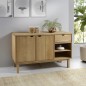 vidaXL Aparador OTTA madera maciza pino 114x43x73,5 cm vidaXL Aparador OTTA madera maciza pino 114x43x73,5 cm