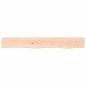 vidaXL Estante de pared madera maciza de roble sin tratar 80x10x6 cm vidaXL Estante de pared madera maciza de roble sin tratar 80x10x6 cm