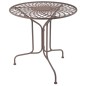 Esschert Design Mesa de metal estilo inglés antiguo MF007 Esschert Design Mesa de metal estilo inglés antiguo MF007