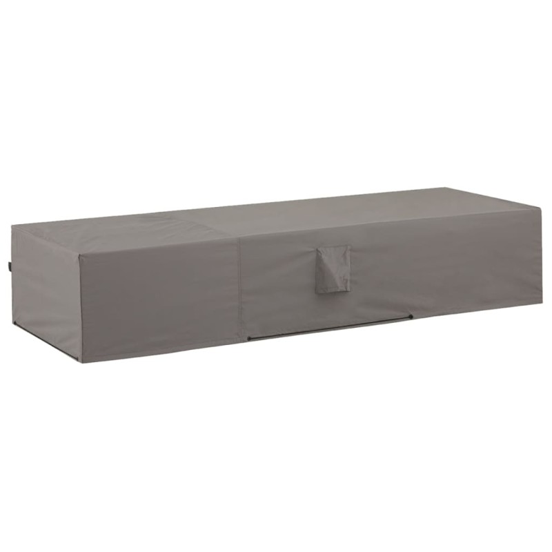 Madison Funda para tumbona 210x75x40 cm gris Madison Funda para tumbona 210x75x40 cm gris