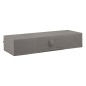 Madison Funda para tumbona 210x75x40 cm gris Madison Funda para tumbona 210x75x40 cm gris