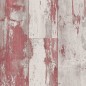 DUTCH WALLCOVERINGS Papel de pared madera rojo y beige DUTCH WALLCOVERINGS Papel de pared madera rojo y beige