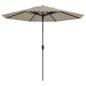 Madison Sombrilla Paros II Luxe color crudo 300 cm