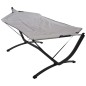 ProGarden Hamaca con base de metal gris claro 260 cm ProGarden Hamaca con base de metal gris claro 260 cm