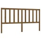 vidaXL Cabecero de cama madera maciza de pino marrón miel 186x4x100 cm vidaXL Cabecero de cama madera maciza de pino marrón miel 186x4x100 cm