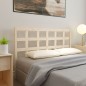 vidaXL Cabecero de cama madera maciza de pino 156x4x100 cm vidaXL Cabecero de cama madera maciza de pino 156x4x100 cm