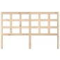 vidaXL Cabecero de cama madera maciza de pino 156x4x100 cm vidaXL Cabecero de cama madera maciza de pino 156x4x100 cm