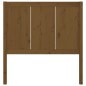 vidaXL Cabecero de cama madera maciza pino marrón miel 80,5x4x100 cm vidaXL Cabecero de cama madera maciza pino marrón miel 80,5x4x100 cm