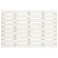 vidaXL Cabecero de cama de pared madera maciza pino blanco 81x3x63 cm vidaXL Cabecero de cama de pared madera maciza pino blanco 81x3x63 cm
