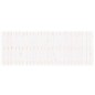 vidaXL Cabecero de cama pared madera maciza pino blanco 159,5x3x60 cm vidaXL Cabecero de cama pared madera maciza pino blanco 159,5x3x60 cm