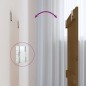vidaXL Cabecero cama pared madera maciza pino marrón miel 82,5x3x60 cm
