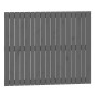 vidaXL Cabecero de cama de pared madera maciza pino gris 108x3x90 cm vidaXL Cabecero de cama de pared madera maciza pino gris 108x3x90 cm
