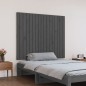vidaXL Cabecero de cama de pared madera maciza pino gris 108x3x90 cm vidaXL Cabecero de cama de pared madera maciza pino gris 108x3x90 cm