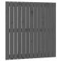 vidaXL Cabecero de cama de pared madera maciza pino gris 82,5x3x90 cm vidaXL Cabecero de cama de pared madera maciza pino gris 82,5x3x90 cm