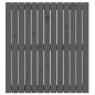 vidaXL Cabecero de cama de pared madera maciza pino gris 82,5x3x90 cm vidaXL Cabecero de cama de pared madera maciza pino gris 82,5x3x90 cm