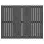 vidaXL Cabecero de cama de pared madera maciza pino gris 140x3x110 cm vidaXL Cabecero de cama de pared madera maciza pino gris 140x3x110 cm