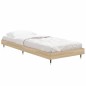vidaXL Estructura de cama madera contrachapada roble Sonoma 75x190 cm vidaXL Estructura de cama madera contrachapada roble Sonoma 75x190 cm