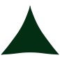 vidaXL Toldo de vela triangular tela Oxford verde oscuro 4,5x4,5x4,5 m vidaXL Toldo de vela triangular tela Oxford verde oscuro 4,5x4,5x4,5 m