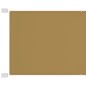 vidaXL Toldo vertical beige 200x270 cm tela oxford