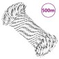 vidaXL Cuerda para barco trenzada poliéster blanco 3 mmx500 m vidaXL Cuerda para barco trenzada poliéster blanco 3 mmx500 m