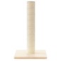 vidaXL Poste rascador para gatos crema 22x22 x45 cm vidaXL Poste rascador para gatos crema 22x22 x45 cm