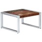 vidaXL Mesa de centro de madera maciza reciclada 60x60x35 cm vidaXL Mesa de centro de madera maciza reciclada 60x60x35 cm