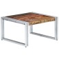 vidaXL Mesa de centro de madera maciza reciclada 60x60x35 cm vidaXL Mesa de centro de madera maciza reciclada 60x60x35 cm