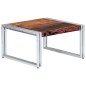 vidaXL Mesa de centro de madera maciza reciclada 60x60x35 cm vidaXL Mesa de centro de madera maciza reciclada 60x60x35 cm