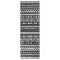 vidaXL Alfombra de exterior tejido plano gris oscuro 80x250 cm