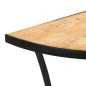 vidaXL Mesa auxiliar de madera maciza de mango 110x40x77 cm vidaXL Mesa auxiliar de madera maciza de mango 110x40x77 cm