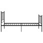 vidaXL Estructura de cama de metal negro 100x200 cm vidaXL Estructura de cama de metal negro 100x200 cm