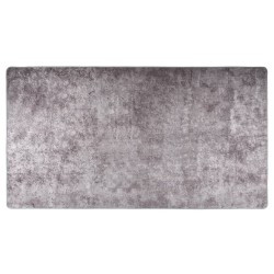 vidaXL Alfombra lavable antideslizante gris 190x300 cm
