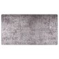 vidaXL Alfombra lavable antideslizante gris 190x300 cm vidaXL Alfombra lavable antideslizante gris 190x300 cm