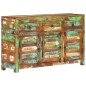 vidaXL Aparador de madera maciza reciclada 110x35x65 cm vidaXL Aparador de madera maciza reciclada 110x35x65 cm
