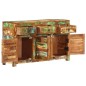 vidaXL Aparador de madera maciza reciclada 110x35x65 cm vidaXL Aparador de madera maciza reciclada 110x35x65 cm