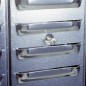 Estante de pared x2 con 24 contenedores 181228 de Raaco Estante de pared x2 con 24 contenedores 181228 de Raaco