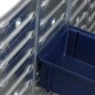 Estante de pared x2 con 24 contenedores 181228 de Raaco Estante de pared x2 con 24 contenedores 181228 de Raaco