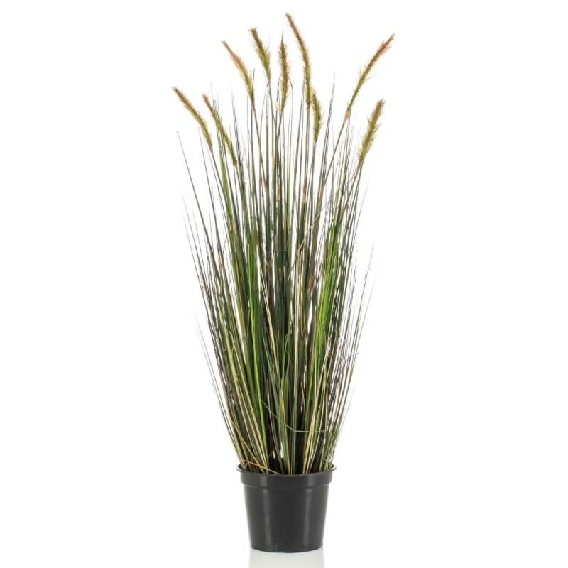 Emerald Hierba de cola de zorro artificial otoño maceta plástico 90 cm Emerald Hierba de cola de zorro artificial otoño maceta plástico 90 cm