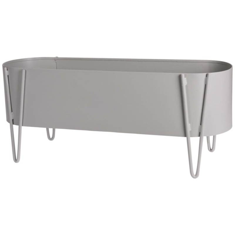 ProGarden Jardinera gris claro mate 58x20x32 cm ProGarden Jardinera gris claro mate 58x20x32 cm