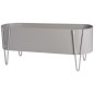 ProGarden Jardinera gris claro mate 58x20x32 cm ProGarden Jardinera gris claro mate 58x20x32 cm