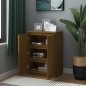vidaXL Aparador madera maciza de pino marrón miel 60x36x84 cm vidaXL Aparador madera maciza de pino marrón miel 60x36x84 cm