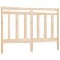 vidaXL Cabecero de cama madera maciza de pino 141x4x100 cm